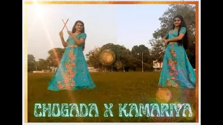 Chogada x Kamariya I Dandiya vs Garba | #navratri #Dandiya #Garba | Pratiksha