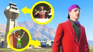 World's SNEAKIEST HIDING SPOTS in GTA 5 Online!