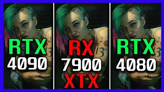 RTX 4090 vs RX 7900 XTX vs RTX 4080 Tested in 10 Games | 4K ULTRA Settings