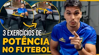 3 EXERCÍCIOS PARA GANHAR POTÊNCIA NO FUTEBOL