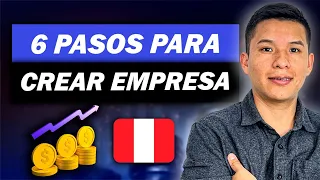 💥 COMO CREAR UNA EMPRESA EN PERU 2023 ✅ 6 PASOS PARA CONSTITUIR TU EMPRESA FACIL Y RAPIDO💰