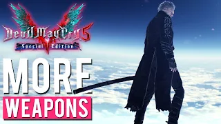 Devil May Cry 5 Special Edition - Vergil's New Weapons [Gameplay Analysis]