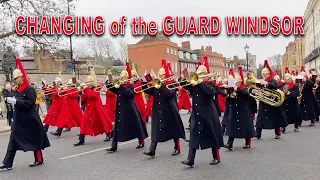 WINDSOR CASTLE GUARD Band of the Household Cavalry with F Company Scots Guards | 13th Jan 2024