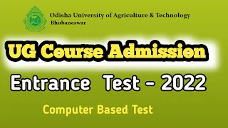 UG course Admission 2022-23 | Odisha University of Agriculture and Technology Bhubaneswar | OUAT |