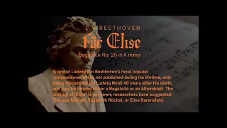 Für Elise - Beethoven - Christos Lekkas Piano