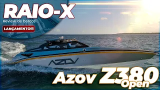 AZOV Z380 OPEN -  LANCHA ESTÁVEL E CHEIA DE CONFORTO PELAS ÁGUAS DO NORDESTE | Raio-X Bombarco