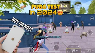 iPhone SE 2020 PUBG Test in 2024😍 | Graphics ,smoothness, and Lag?