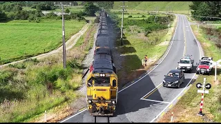 The Best of Trains by Drone - New Zealand 2023