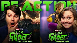 I AM GROOT Episode 4, & 5 REACTION! | Disney+ | Marvel Studios