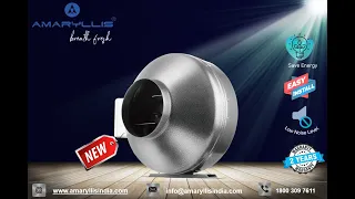 Best industrial exhaust fan | metal inline fan | Centrifugal fan | ventilation fan | installation