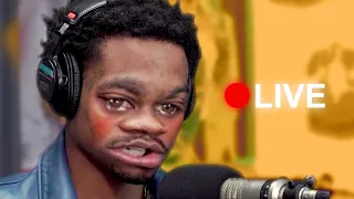 Roddy Ricch being Anti-Social on LIVE Radio