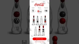 Coca-Cola SORT IT Game Walkthrough Level 1 Hard