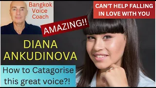 Opera singer STUNNED by Diana Ankudivona's EPIC voice. "Can't Help Falling..."