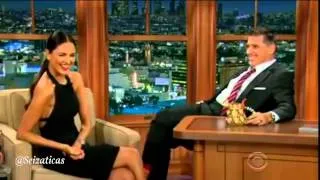 Eiza Gonzalez was interviewed by Craig Ferguson from the Late Late Show