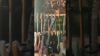 Organizing the guitar room (60 guitars ago)