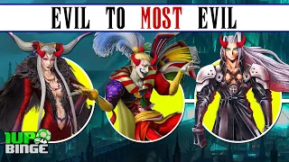 Final Fantasy Villains: Evil to Most Evil ⚔️