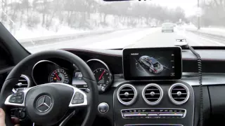 Mercedes C450 AMG Exhaust and Acceleration Sound