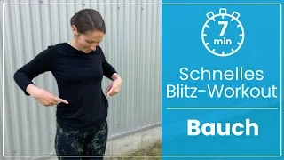 Schnelle Bauchübungen für Zuhause ➡️ 7 Minuten für Deinen Sixpack!