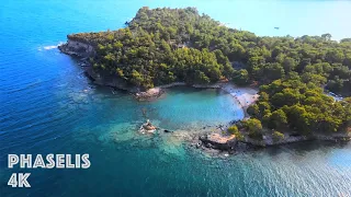 Phaselis Antique City | 4K Cinematic | Drone Footage