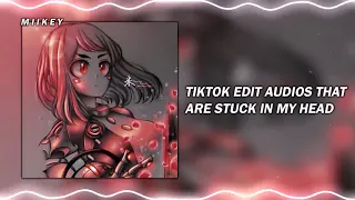 30 tiktok audios that are stuck in my head 😍 pt.1