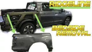 2016 2017 2018 Honda Ridgeline Bedside Removal How to Remove Replace Install 2nd Gen