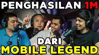 GENG KAPAK TERGILA! ML Penghasilan 1M. OURA, DONKEY, MARSHA - AH Podcast