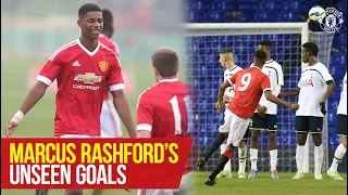 Marcus Rashford's 'Unseen' Goals! | The Academy | Manchester United