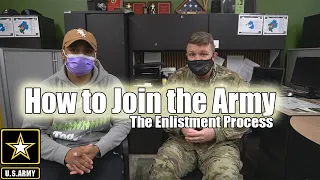 How To Join The Army ( The Enlistment Process, Recruiter, ASVAB, MEPS, DEPS )