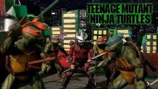 Teenage Mutant Ninja Turtles Vs Shredder 1990!! Stop Motion Animation 2021!!