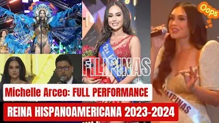Full Performance of Michelle Arceo Reina Hispanoamericana 2023-2024