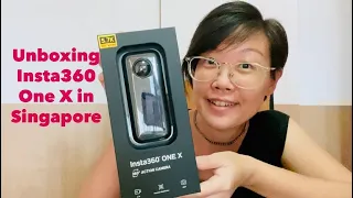 Unboxing Insta 360 One X in Singapore