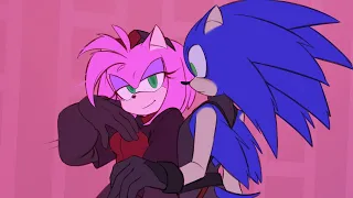 Hide Away but with Sonic and Amy |animation| |meme|