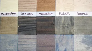 7 Ways to Make New Wood Look Old + The Great Oxidation Experiment