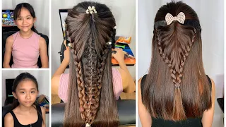 Butterfly 🦋 Wing Braid CUTE Hairstyles with Janet And Kate!