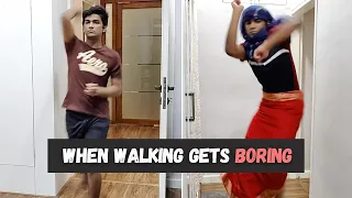 When walking gets boring | Manish Kharage #shorts