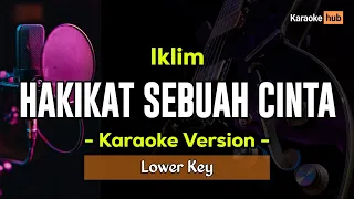 Hakikat Sebuah Cinta Karaoke Lower Key - Iklim