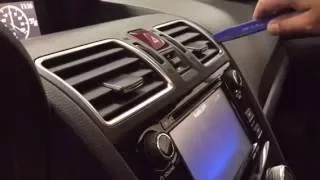 Subaru Wrx 2016-2017 Radio Removal step by step