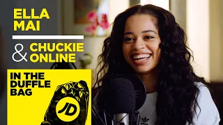 "Me and My Cousin Made a Sign For Usher" Ella Mai & Chuckie Online | JD In The Duffle Bag