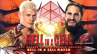 WWE Hell in a Cell 2022 Seth Freakin Rollins vs Cody Rhodes custom promo