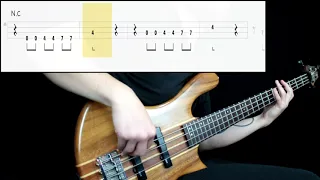 Weather Report - Teen Town (Bass Cover) (Play Along Tabs In Video)