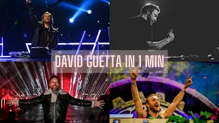 DAVID GUETTA IN 1 MIN