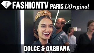 Dolce & Gabbana Backstage | Milan Fashion Week Spring/Summer 2015 | FashionTV