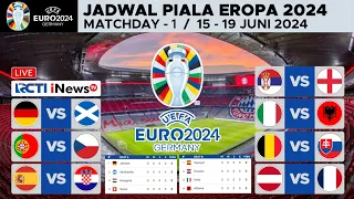 Jadwal Piala Eropa 2024 Pekan 1 - Portugal vs Republik Ceko , Spanyol vs Kroasia - Live Rcti