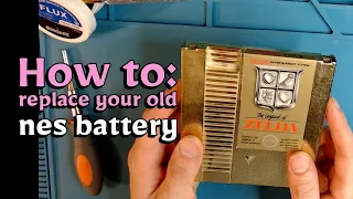 How to replace your NES game battery