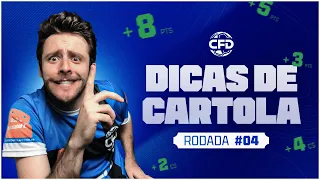 A MITADA NA QUARTA RODADA ESTÁ AQUI - DICAS CARTOLA FC 2024