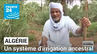 Gestion de l'eau en Algérie : un système d'irrigation ancestral • FRANCE 24