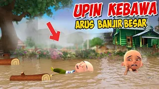 Upin ipin kebawa Arus Banjir Besar , ipin sedih ! GTA Lucu