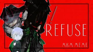 REFUSE MEME   【Magic and Mystery】 //M&M (Ft.Dazai Osamu, Draco Malfoy)