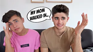 HIS MOM WALKED IN ON US... (STORY TIME)