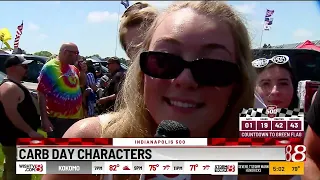 Fans take over IMS for Carb Day